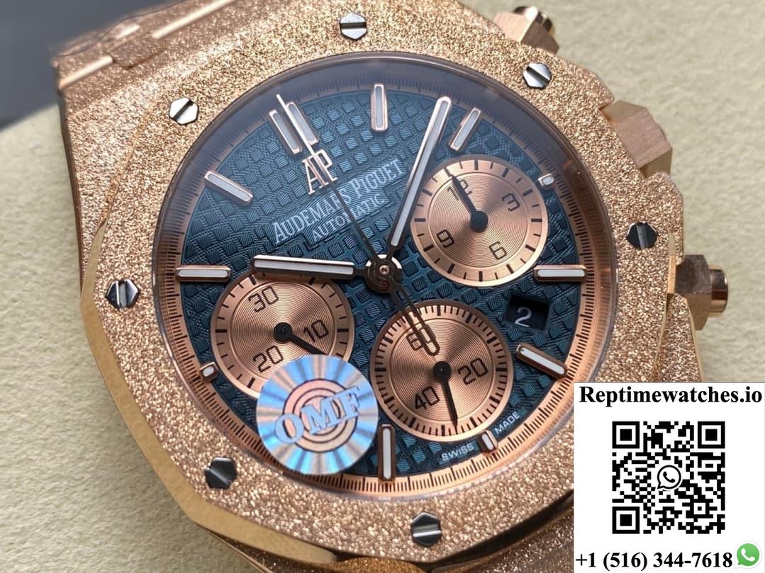 Audemars Piguet Royal Oak 26239Or.Gg.1224Or.01 Om Factory Blue Dial-Rep Time Watches