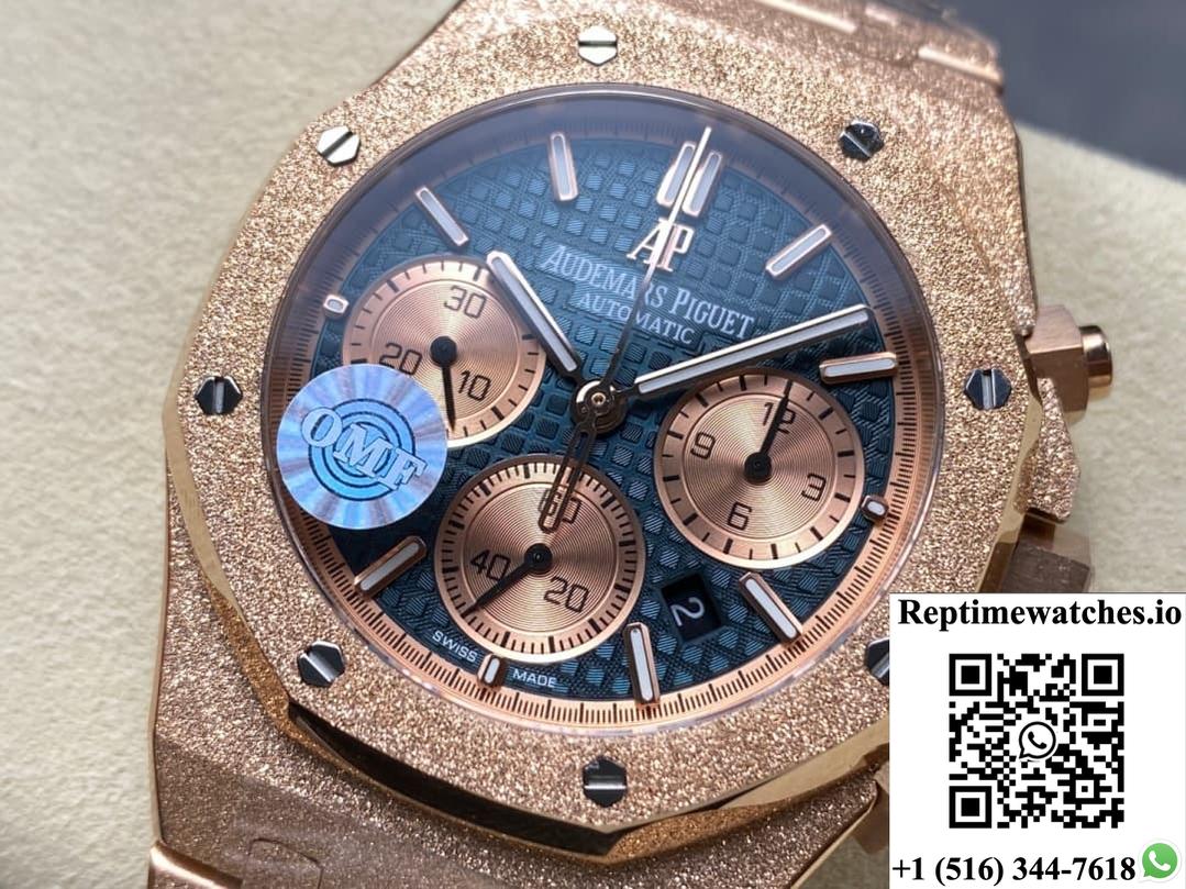 Audemars Piguet Royal Oak 26239Or.Gg.1224Or.01 Om Factory Blue Dial-Rep Time Watches
