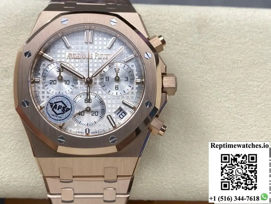 Audemars Piguet Royal Oak 26240OR.OO.1320OR.07 APS Factory Rose gold crown