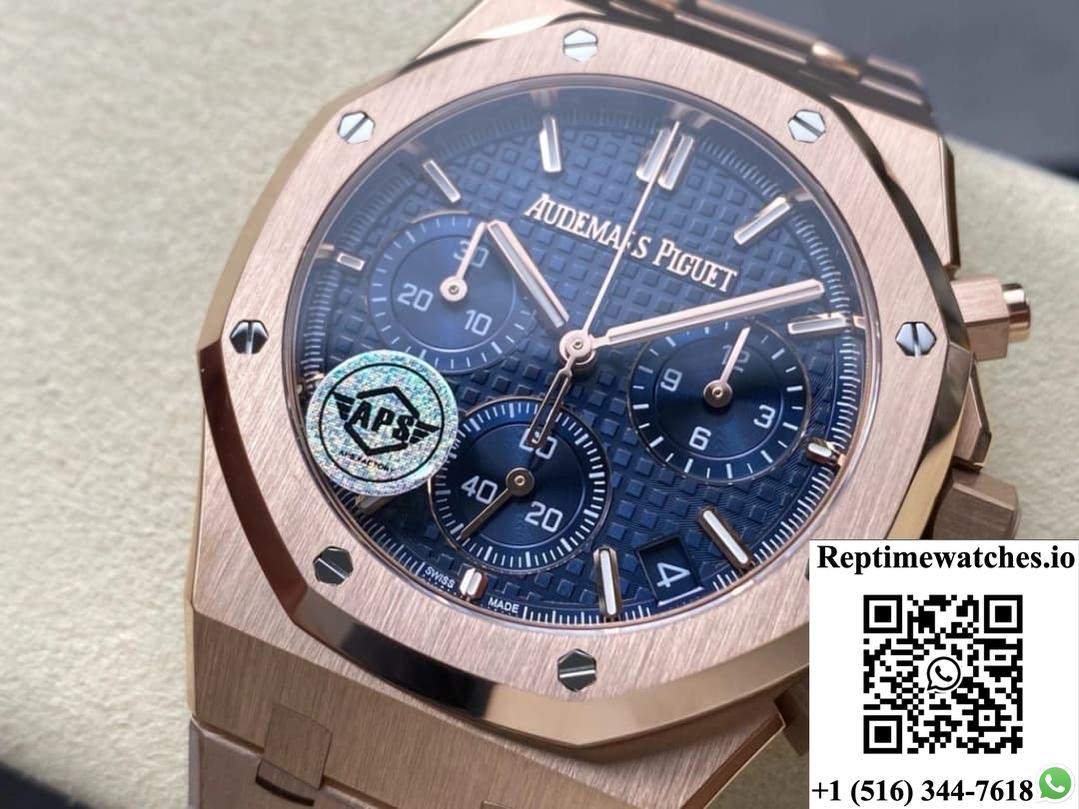 Audemars Piguet Royal Oak 26240Or.Oo.1320Or.05 Aps Factory Night Blue Dial-Rep Time Watches