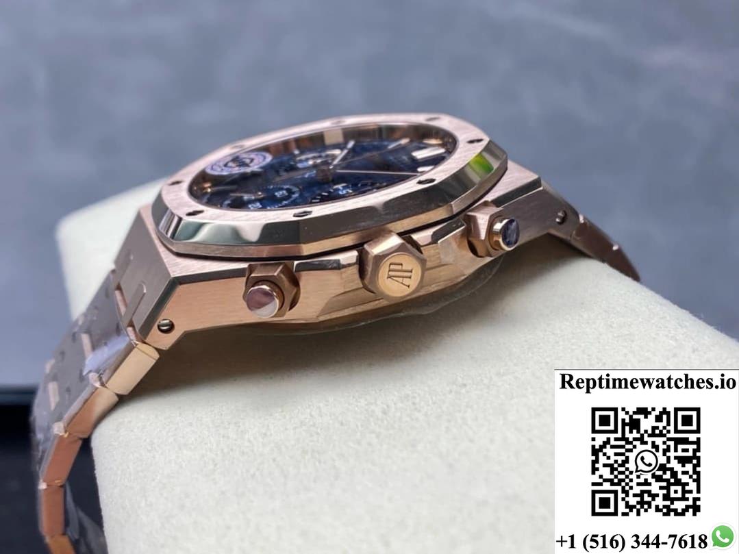 Audemars Piguet Royal Oak 26240Or.Oo.1320Or.05 Aps Factory Night Blue Dial-Rep Time Watches