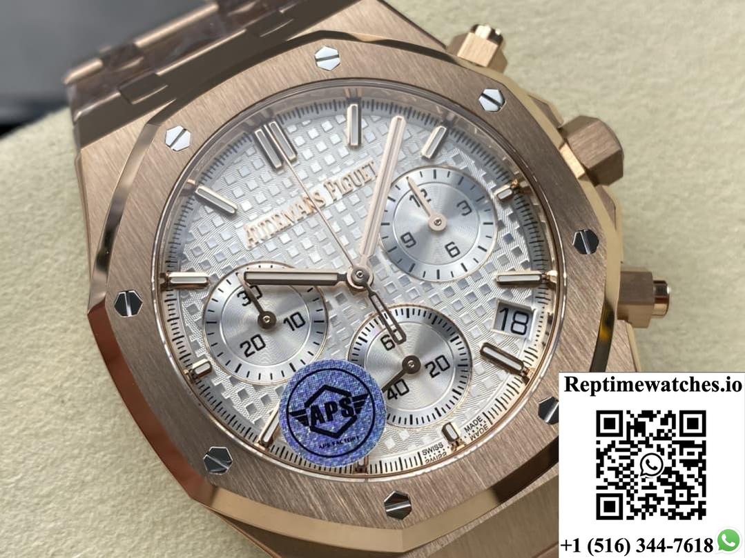 Audemars Piguet Royal Oak 26240Or.Oo.1320Or.07 Aps Factory Rose Gold Crown-Rep Time Watches