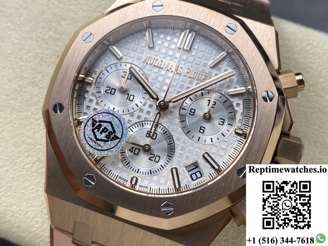 Audemars Piguet Royal Oak 26240Or.Oo.1320Or.07 Aps Factory Rose Gold Crown-Rep Time Watches