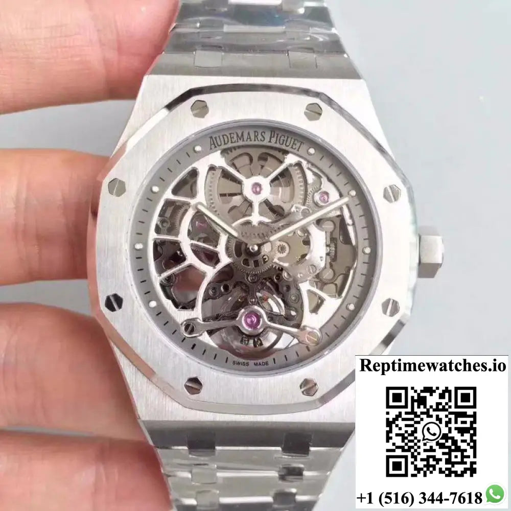 Audemars Piguet Royal Oak 26518ST.OO.1220ST.01 Tourbillon Skeleton Dial - Watches