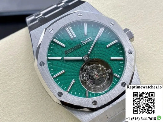 Audemars Piguet Royal Oak 26534TI.OO.1220TI.01 R8 Factory Green Dial
