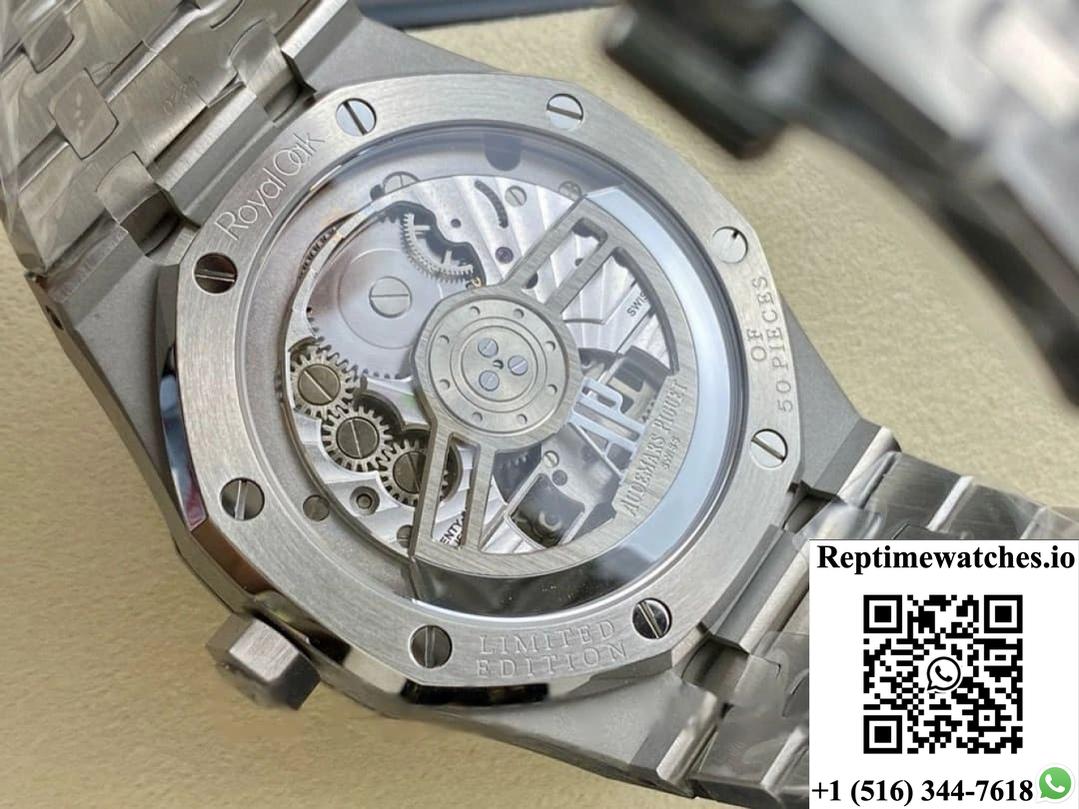 Audemars Piguet Royal Oak 26534Ti.Oo.1220Ti.01 R8 Factory Green Dial-Rep Time Watches