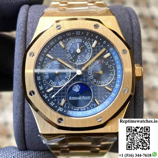 Audemars Piguet Royal Oak 26574Ba.Oo.1220Ba.01 Aps Factory Yellow Gold-Rep Time Watches