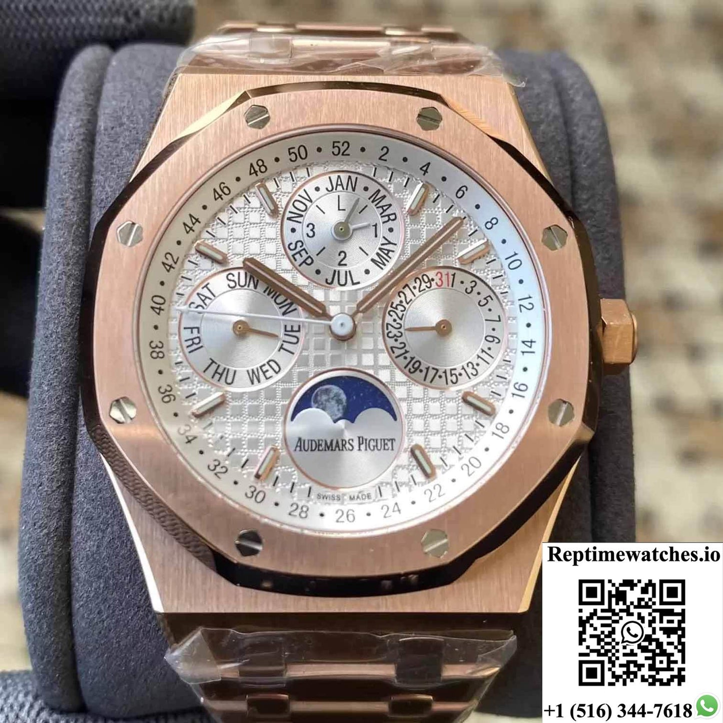 Audemars Piguet Royal Oak 26574Or.Oo.1220Or.01 Aps Factory Rose Gold-Rep Time Watches