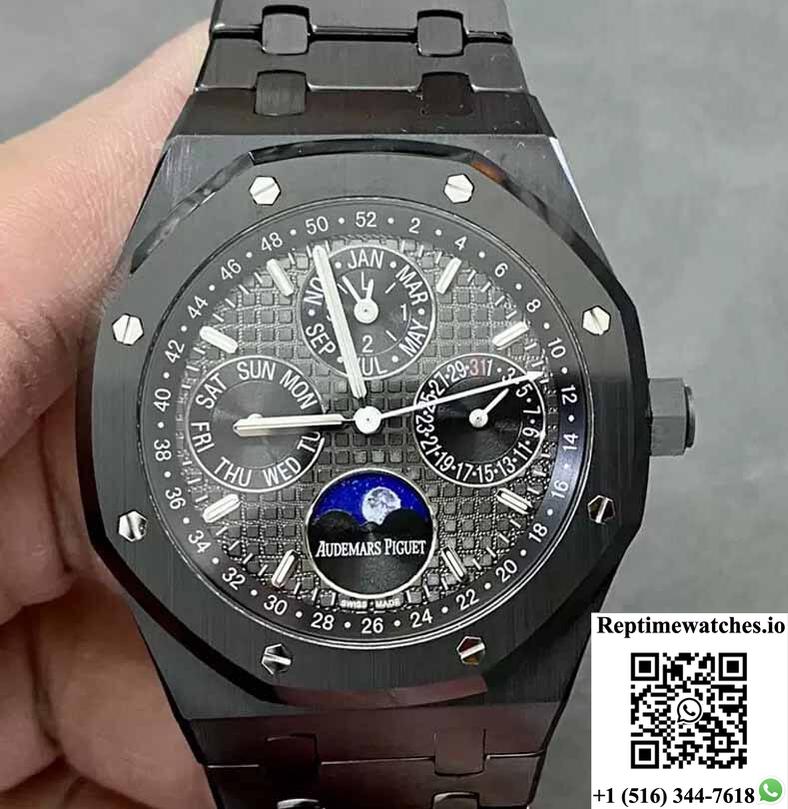 Audemars Piguet Royal Oak 26579Ce.Oo.1225Ce.01 Aps Factory Black Dial-Rep Time Watches