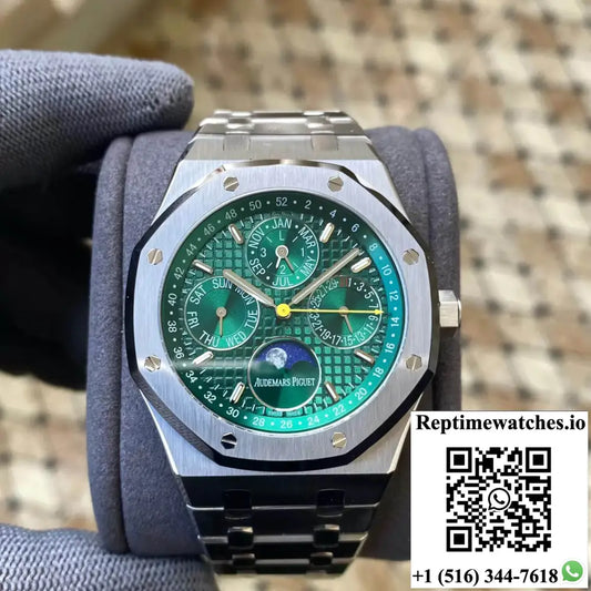 Audemars Piguet Royal Oak 26606ST.OO.1220ST.01 APS Factory Green Dial AI Factory