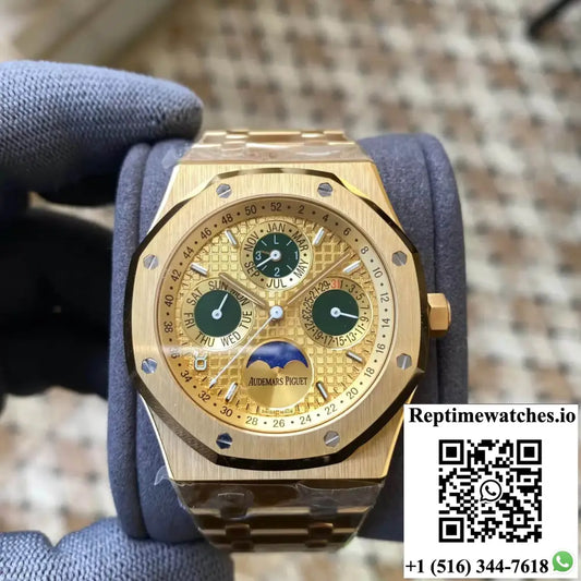 Audemars Piguet Royal Oak 26607BA.OO.1220BA.01 APS Factory Yellow Gold AI Factory