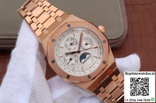 Audemars Piguet Royal Oak 41MM 26574OR.OO.1220OR.01 JF Factory White Dial - Watches