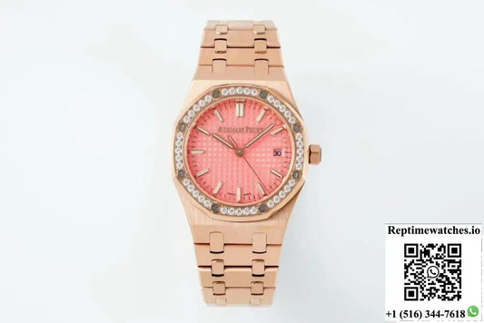 Audemars Piguet Royal Oak 77450 8F Factory Rose Gold Case