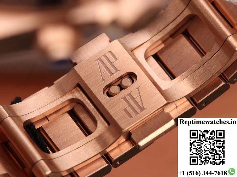 Audemars Piguet Royal Oak Chronograph 18K Rose Gold 26331Or.Oo.1220Or.02 Om Factory Black Dial-Rep Time Watches