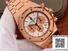 Audemars Piguet Royal Oak Chronograph 26315OR.OO.1256OR.01 OM Factory White Dial - Watches