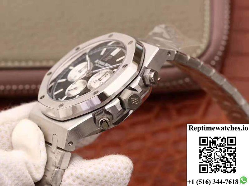 Audemars Piguet Royal Oak Chronograph 26331 Om Factory Black Dial-Rep Time Watches