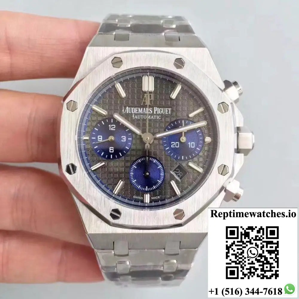 Audemars Piguet Royal Oak Chronograph 26331IP.OO.1220IP.01 OM Factory Black Dial - Watches