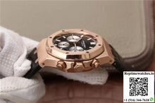 Audemars Piguet Royal Oak Chronograph 26331OR.OO.1220OR OM Factory Black Dial - Watches