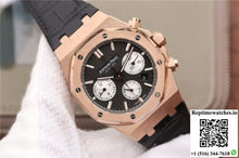 Audemars Piguet Royal Oak Chronograph 26331OR.OO.1220OR OM Factory Black Dial - Watches