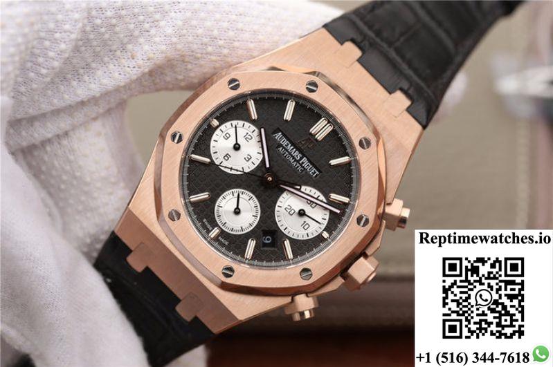 Audemars Piguet Royal Oak Chronograph 26331Or.Oo.1220Or Om Factory Black Dial-Rep Time Watches