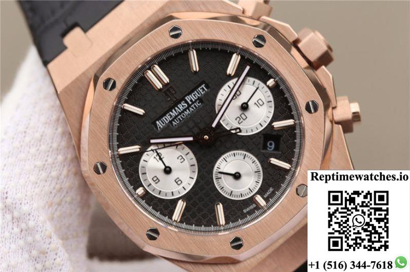 Audemars Piguet Royal Oak Chronograph 26331Or.Oo.1220Or Om Factory Black Dial-Rep Time Watches
