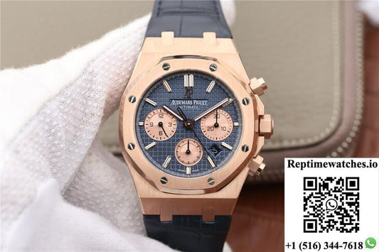 Audemars Piguet Royal Oak Chronograph 26331Or.Oo.D315Cr.01 Om Factory Blue Dial-Rep Time Watches