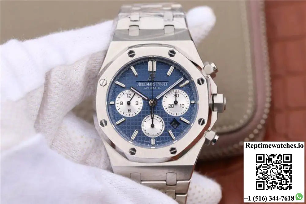 Audemars Piguet Royal Oak Chronograph 26331ST.OO.1220ST.01 OM Factory Blue Dial - Watches