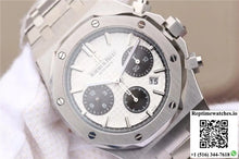 Audemars Piguet Royal Oak Chronograph 26331ST.OO.1220ST.03 OM Factory White Dial - Watches