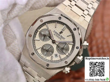 Audemars Piguet Royal Oak Chronograph 26331ST.OO.1220ST White Dial OM Factory - Watches