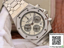 Audemars Piguet Royal Oak Chronograph 26331ST.OO.1220ST White Dial OM Factory - Watches