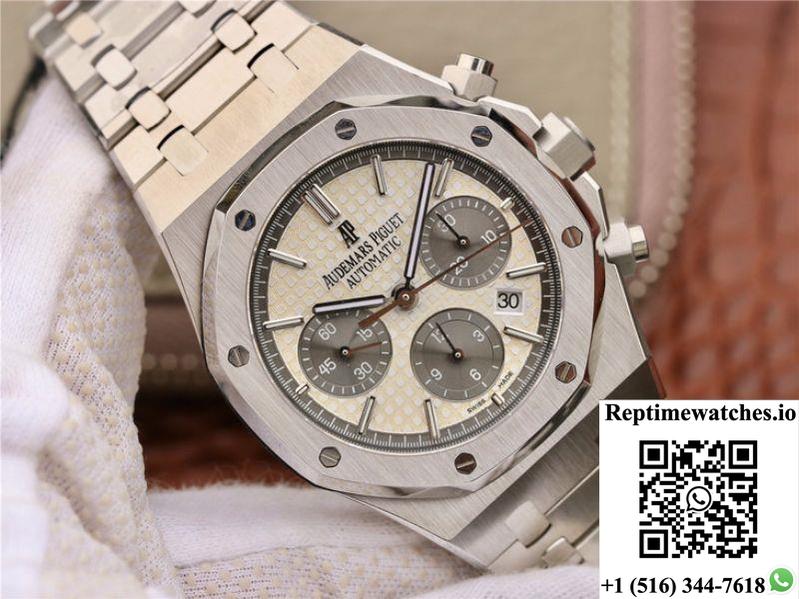 Audemars Piguet Royal Oak Chronograph 26331St.Oo.1220St White Dial Om Factory-Rep Time Watches
