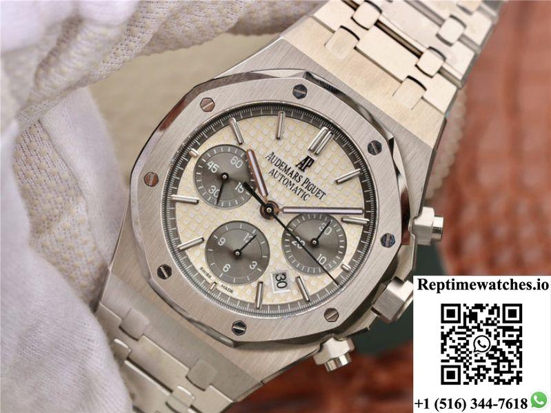 Audemars Piguet Royal Oak Chronograph 26331St.Oo.1220St White Dial Om Factory-Rep Time Watches