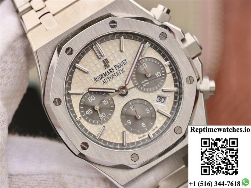Audemars Piguet Royal Oak Chronograph 26331St.Oo.1220St White Dial Om Factory-Rep Time Watches