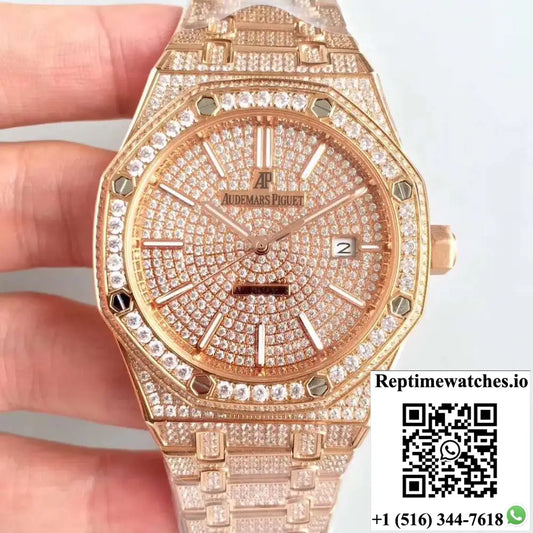 Audemars Piguet Royal Oak Diamond Dial - Watches