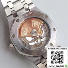 Audemars Piguet Royal Oak Frosted Gold 37MM 15454 OM Factory Black Dial - Watches