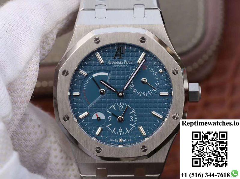 Audemars Piguet Royal Oak Gmt 41Mm 26120 Blue Dial Twa Factory-Rep Time Watches