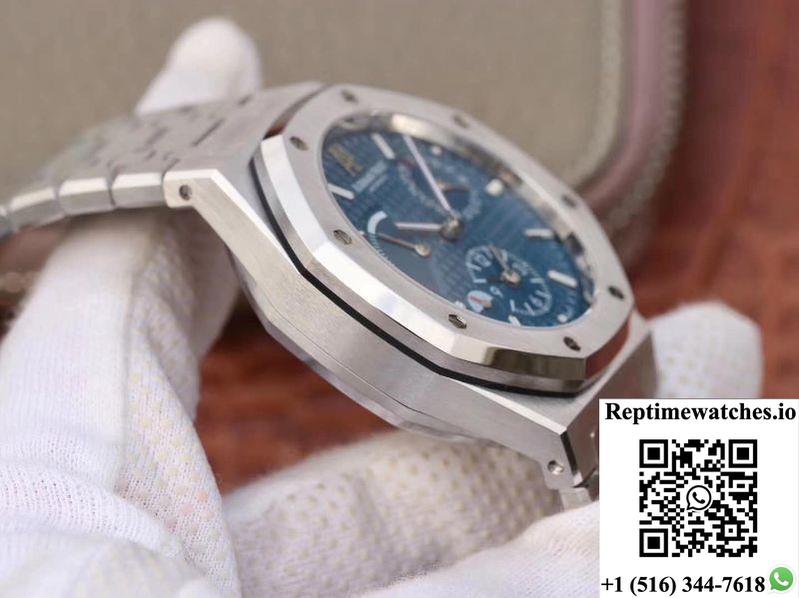 Audemars Piguet Royal Oak Gmt 41Mm 26120 Blue Dial Twa Factory-Rep Time Watches