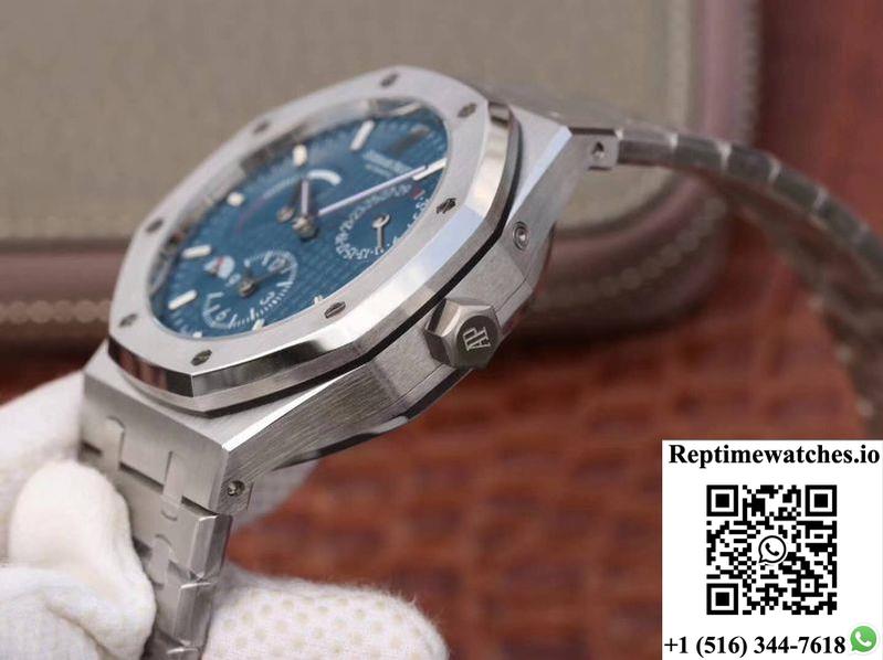 Audemars Piguet Royal Oak Gmt 41Mm 26120 Blue Dial Twa Factory-Rep Time Watches