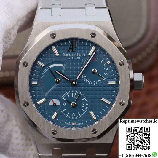 Audemars Piguet Royal Oak Gmt 41Mm 26120 Blue Dial Twa Factory-Rep Time Watches