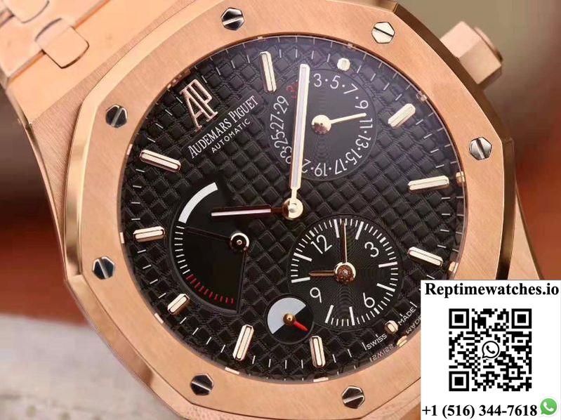 Audemars Piguet Royal Oak Gmt 41Mm 26120 Twa Factory Black Dial-Rep Time Watches