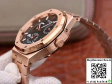Audemars Piguet Royal Oak GMT 41MM 26120 TWA Factory Black Dial - Watches