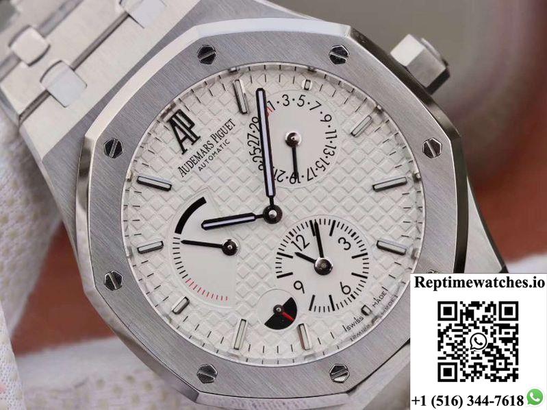 Audemars Piguet Royal Oak Gmt 41Mm 26120 White Dial Twa Factory-Rep Time Watches