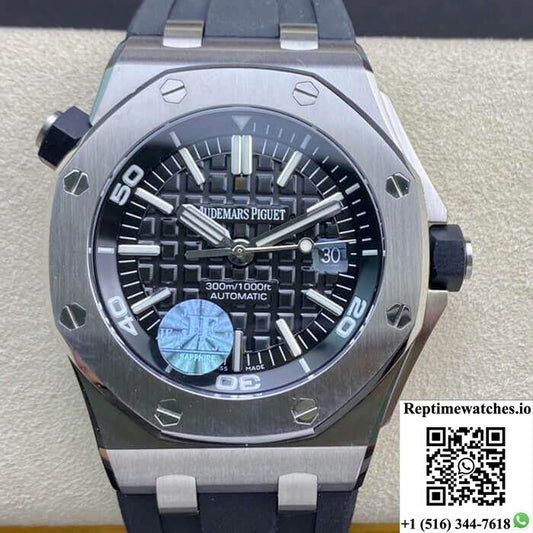 Audemars Piguet Royal Oak Offshore 15703 Jf Factory V10 Black Dial-Rep Time Watches