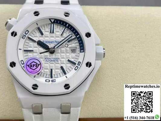 Audemars Piguet Royal Oak Offshore 15707CB.OO.A010CA.01 APS Factory White Ceramic AI Factory