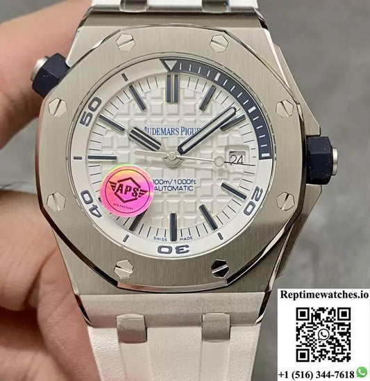 Audemars Piguet Royal Oak Offshore 15710St.Oo.A010Ca.01 Aps Factory White Dial-Rep Time Watches