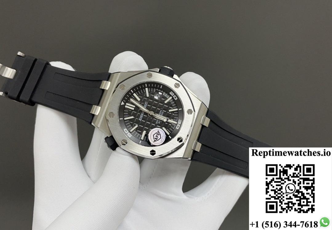 Audemars Piguet Royal Oak Offshore 15710St.Oo.Aoo2Ca.01 Aps Factory Rubber Strap-Rep Time Watches