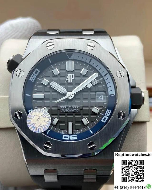 Audemars Piguet Royal Oak Offshore 15720St.Oo.A009Ca.01 Zf Factory Rubber Strap-Rep Time Watches
