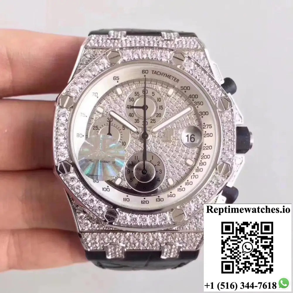 Audemars Piguet Royal Oak Offshore 26067BC.ZZ.D002CR.01 JF Factory Diamonds Dial - Watches