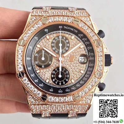 Audemars Piguet Royal Oak Offshore 26067Or.Zz.D002Cr.01 Jf Factory V3 Diamond Dial-Rep Time Watches