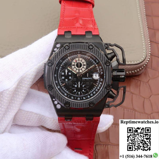 Audemars Piguet Royal Oak Offshore 26165Io.Oo.A002Ca.02 Noob Factory Black Dial-Rep Time Watches